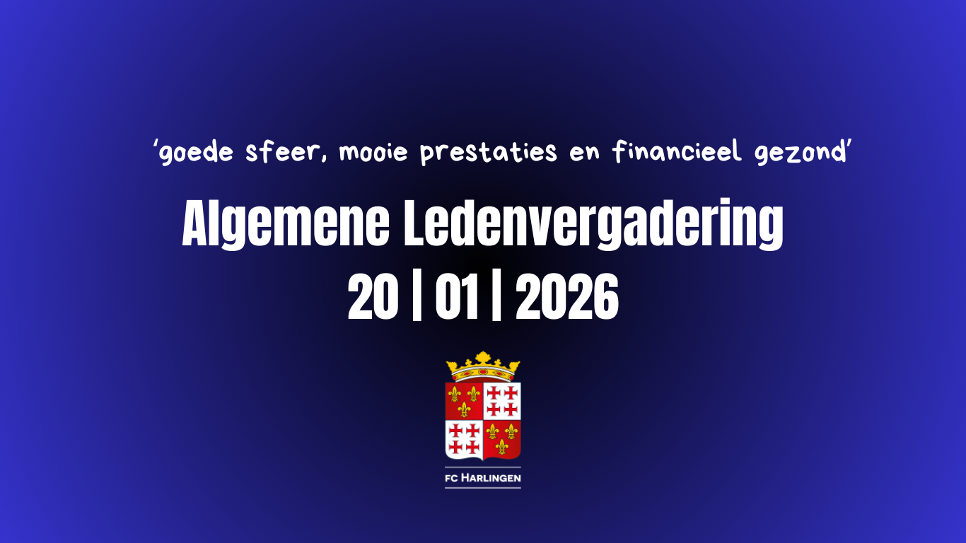 ALV fc Harlingen: goede sfeer, mooie prestaties en financieel gezond