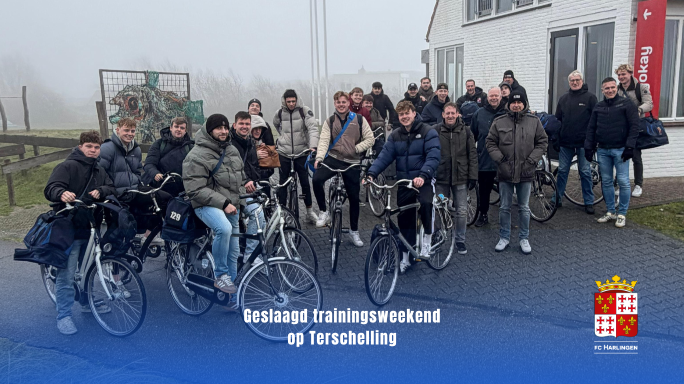 Geslaagd trainingsweekend selectie fc Harlingen 1
