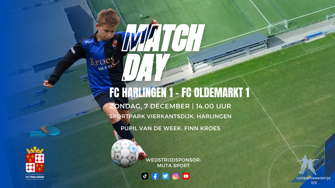 Voorbeschouwing fc Harlingen 1 - FC Oldemarkt 1