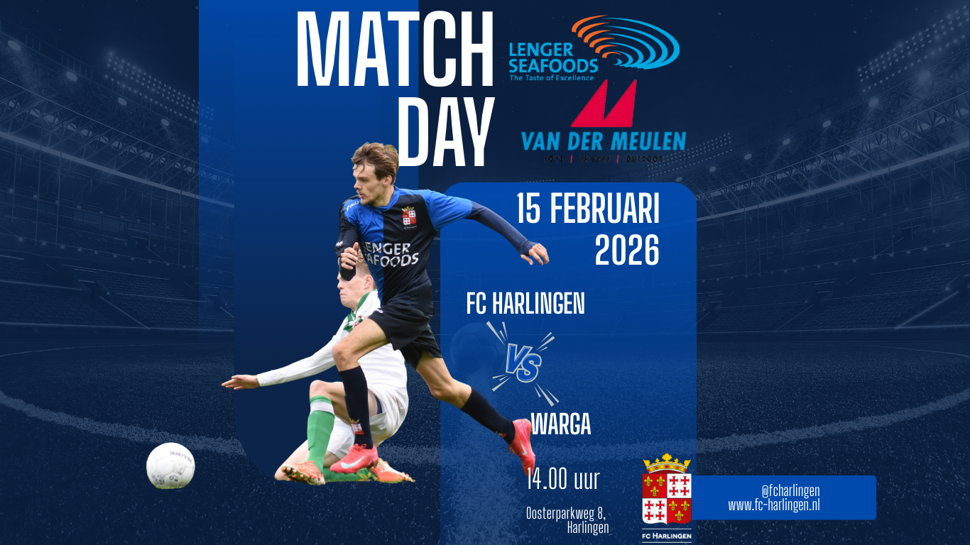 Voorbeschouwing fc Harlingen 1 - Warga 1