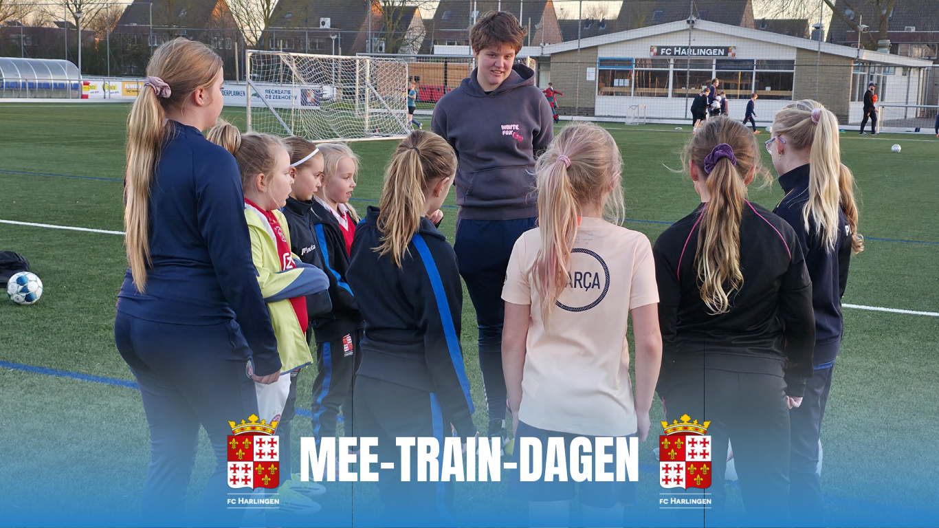 Goede start mee-train-dagen meisjes fc Harlingen