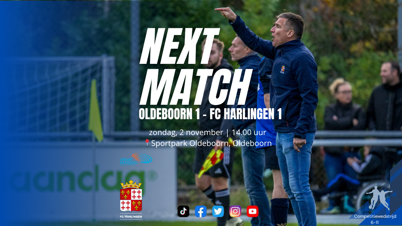 Voorbeschouwing Oldeboorn 1 - fc Harlingen 1