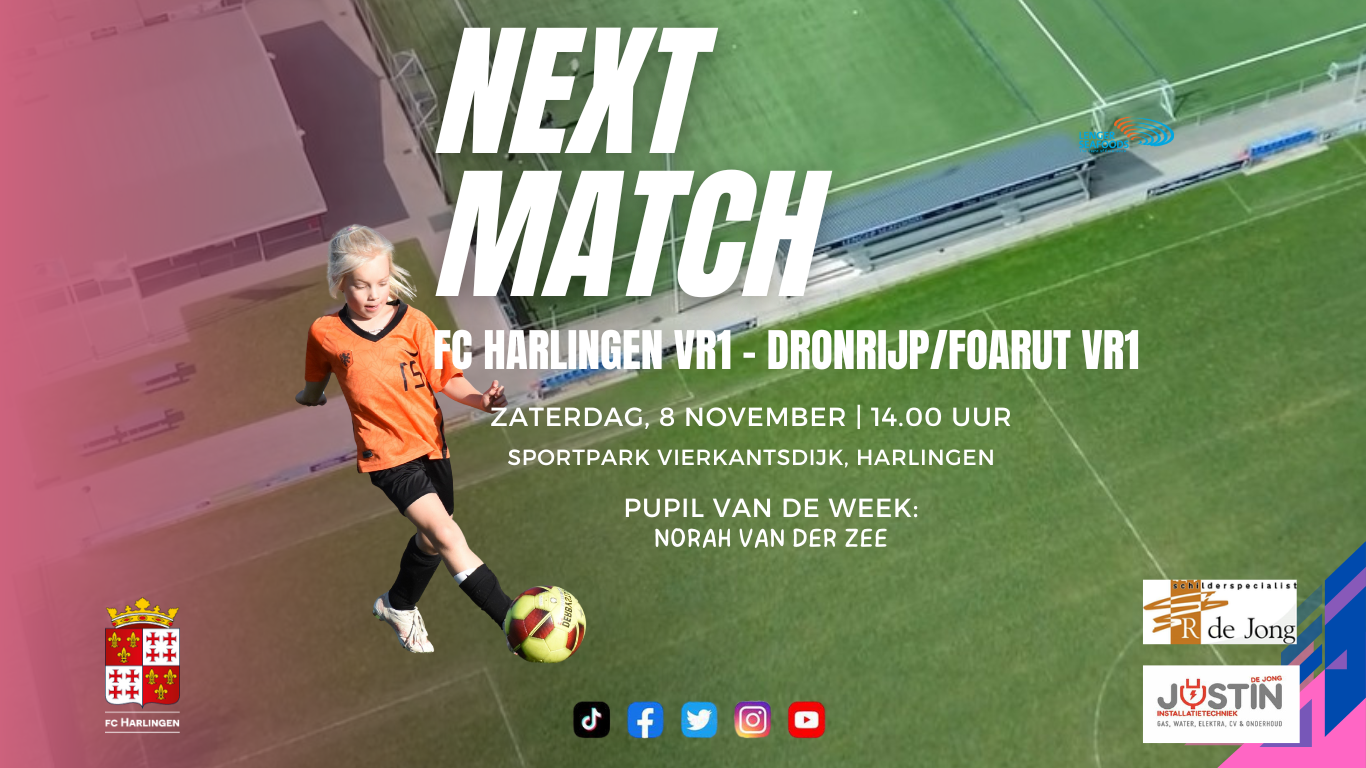 VR1 onderuit in Ternaard maar klaar voor thuiswedstrijd Dronrijp/Fourut