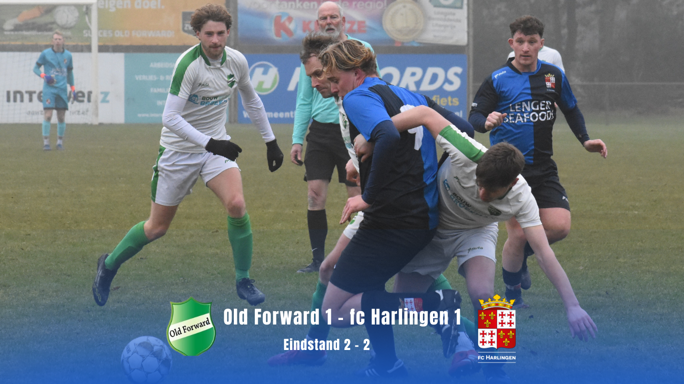 fc Harlingen laat dure punten liggen bij Old Forward