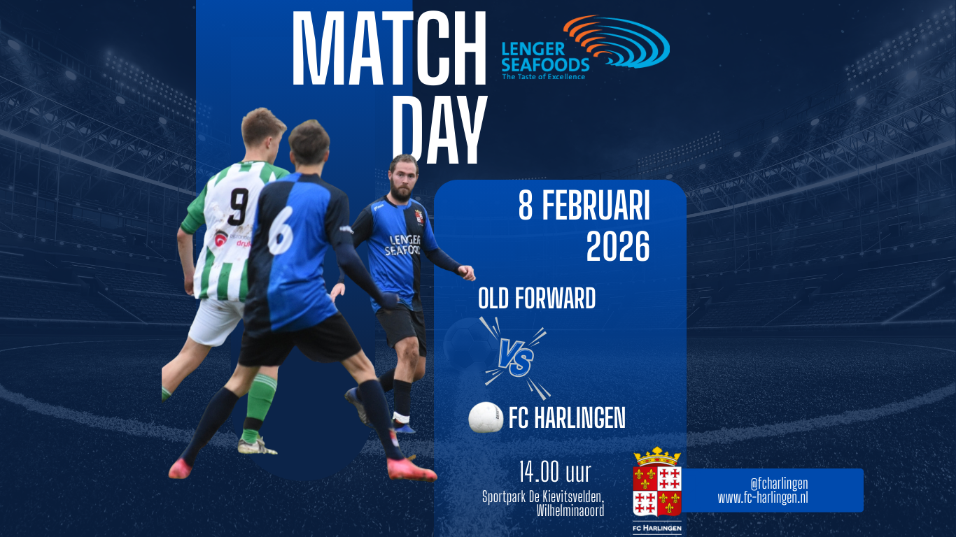Voorbeschouwing: Old Forward 1 - fc Harlingen 1