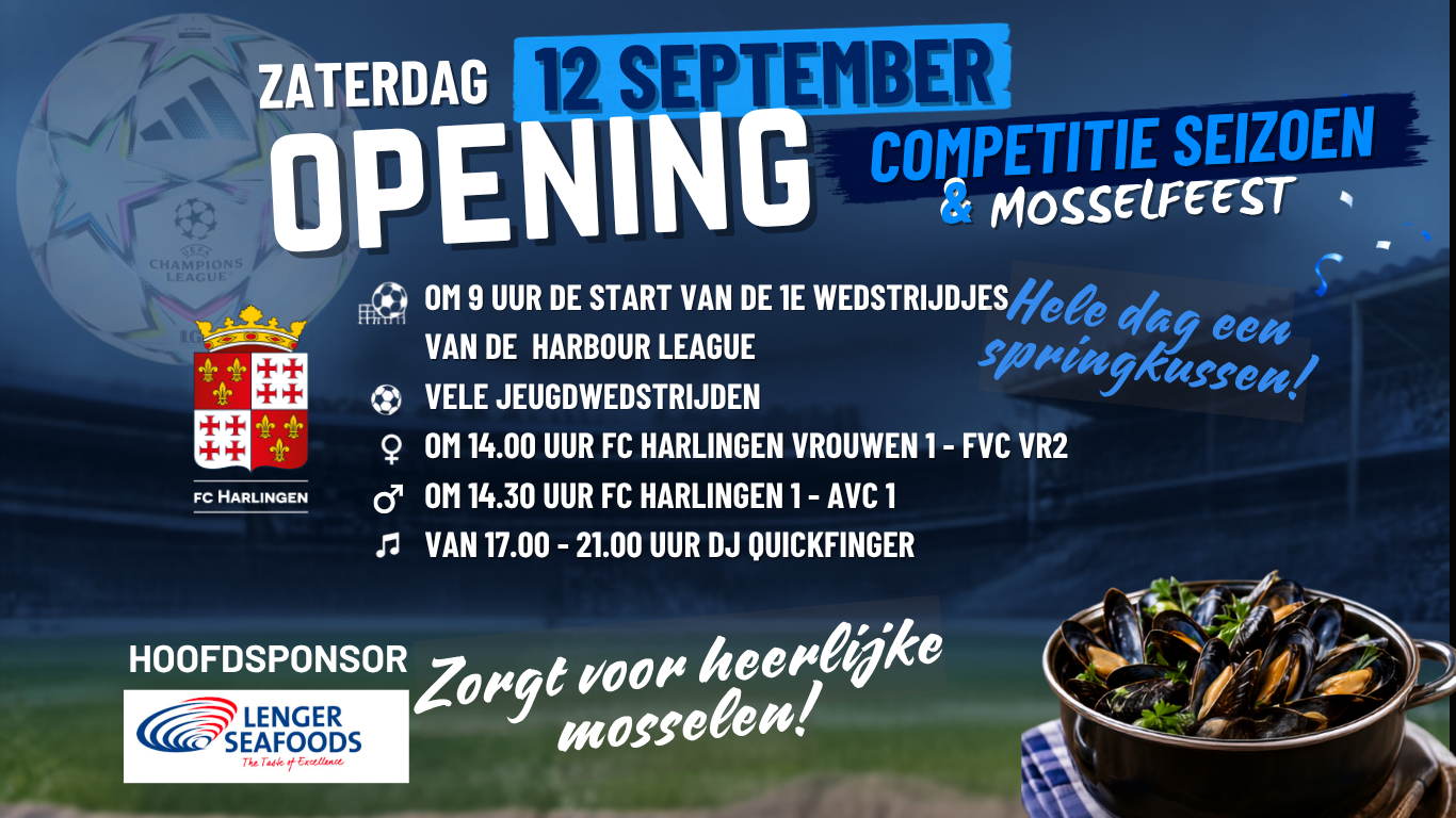 Groot feest bij start nieuwe seizoen