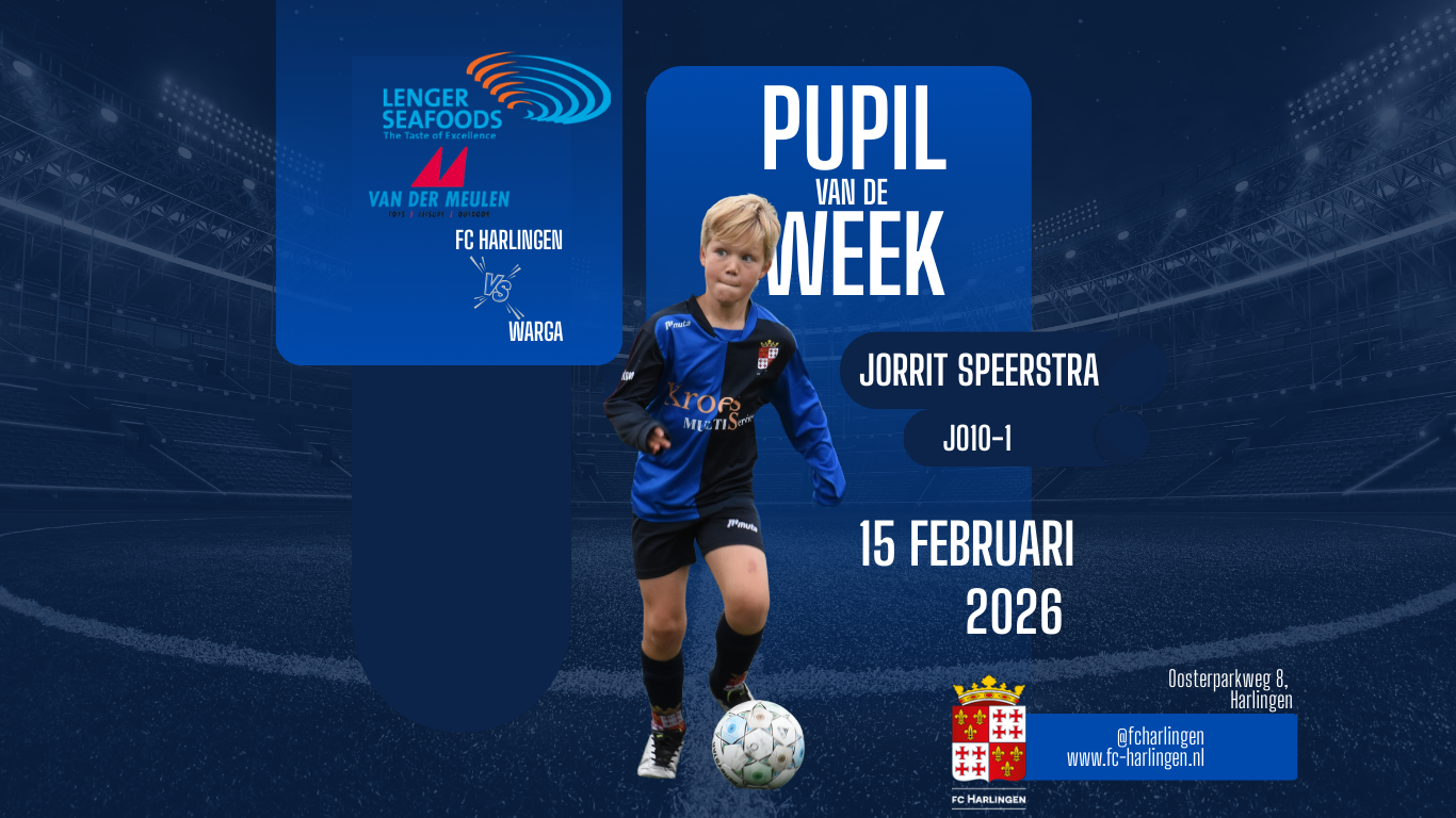 Pupil van de Week; Jorrit Speerstra