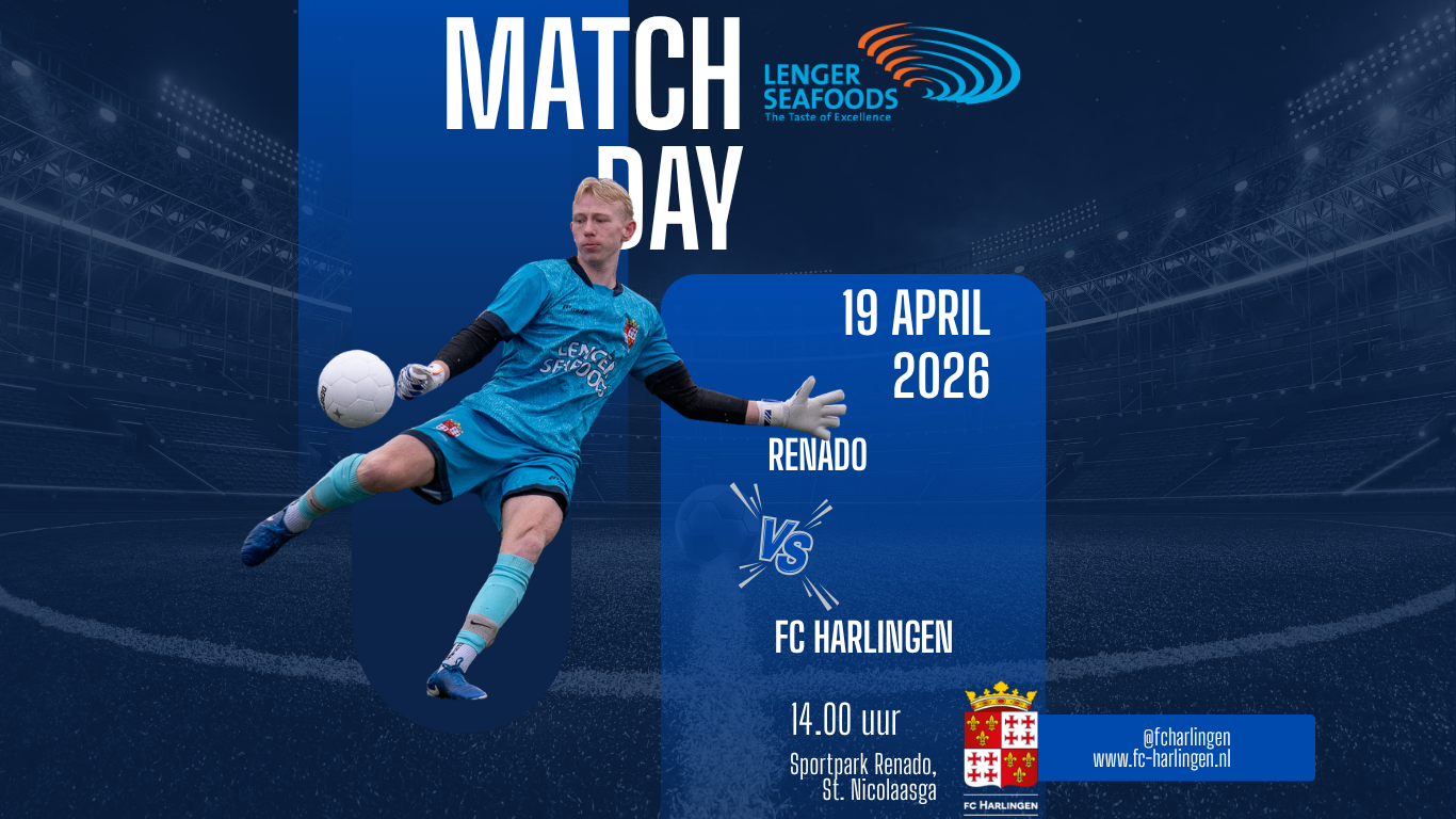 Voorbeschouwing Renado - fc Harlingen 1