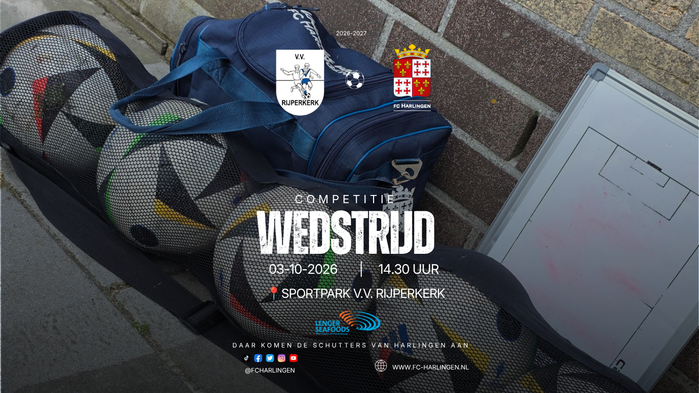 fc Harlingen zoekt eerste uitpunten bij Rijperkerk