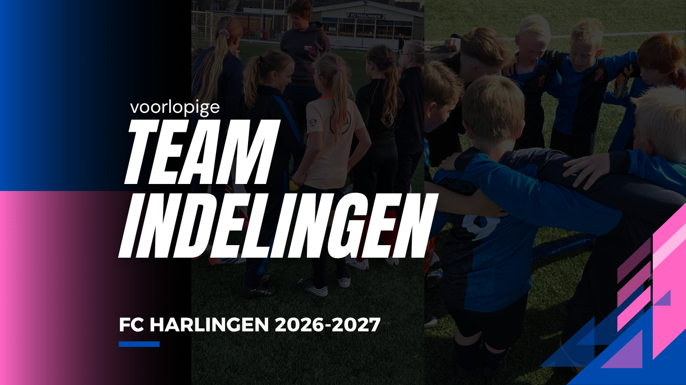 Voorlopige Teamindelingen 2026-2027