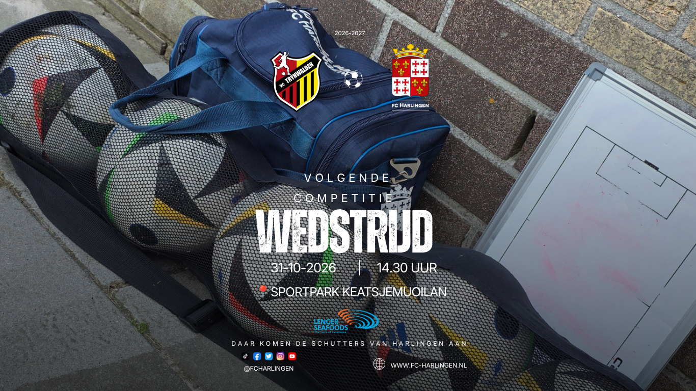 fc Harlingen op bezoek bij Trynwalden
