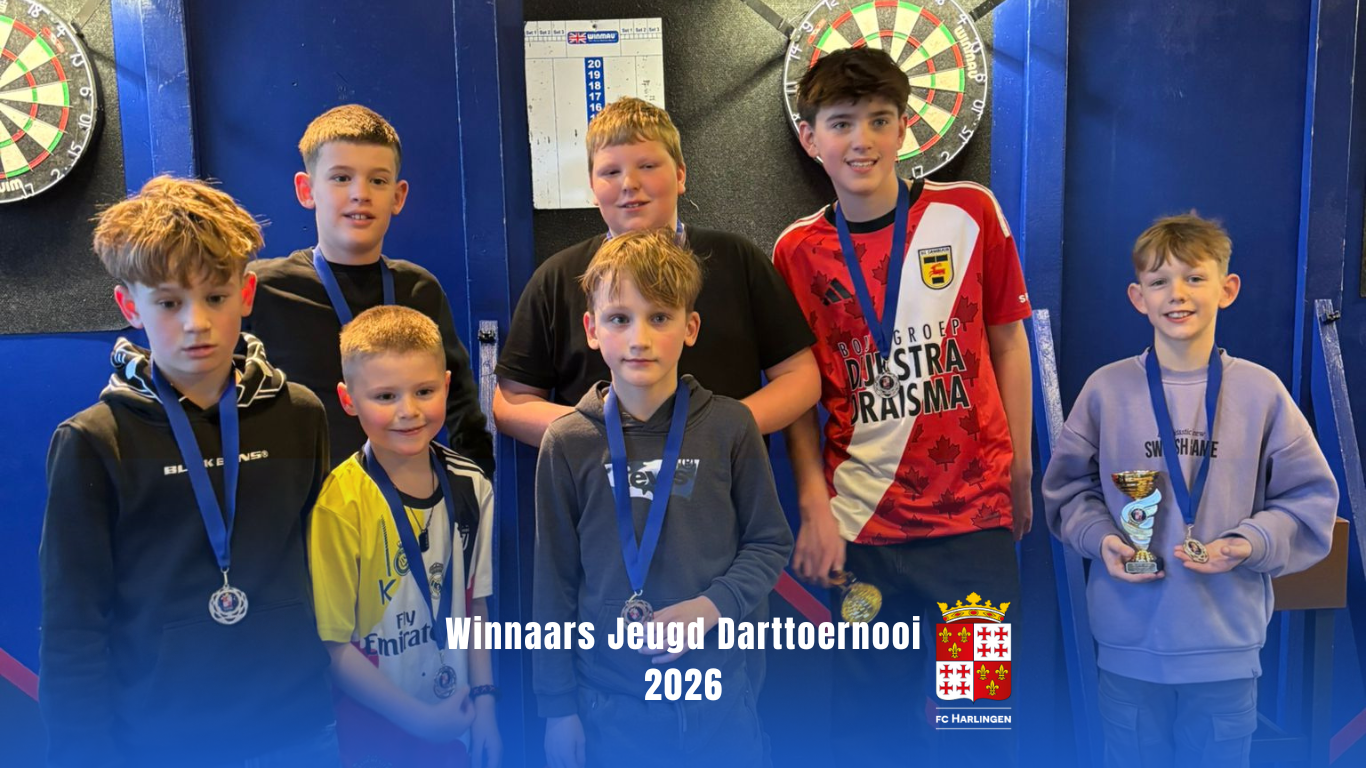 Darttoernooi fc Harlingen levert spanning en spektakel op