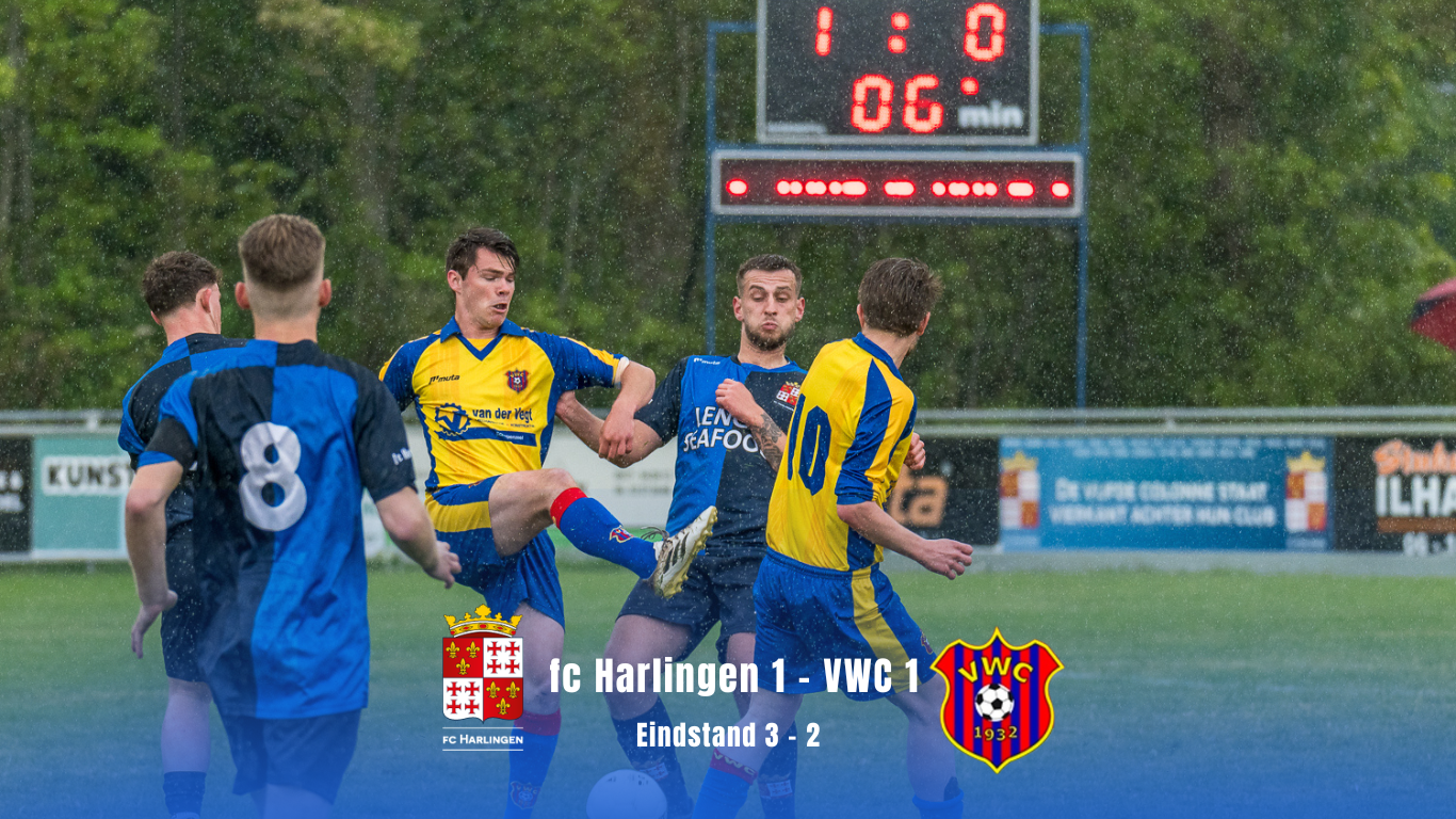 fc Harlingen sluit zondagtijdperk winnend af en pakt tweede plaats