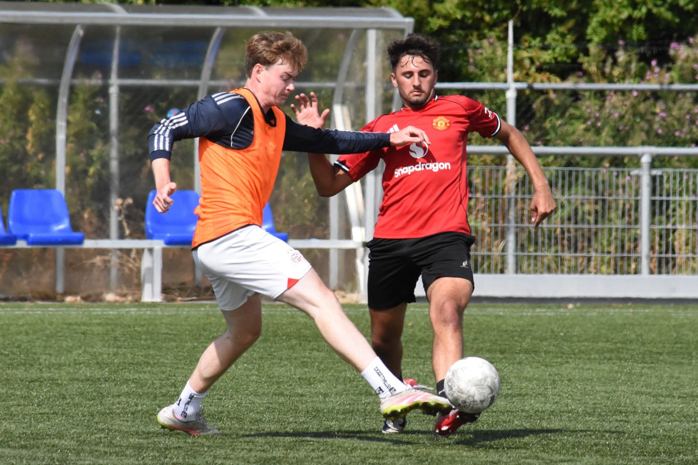 Eerste vuurdoop voor fc Harlingen 1