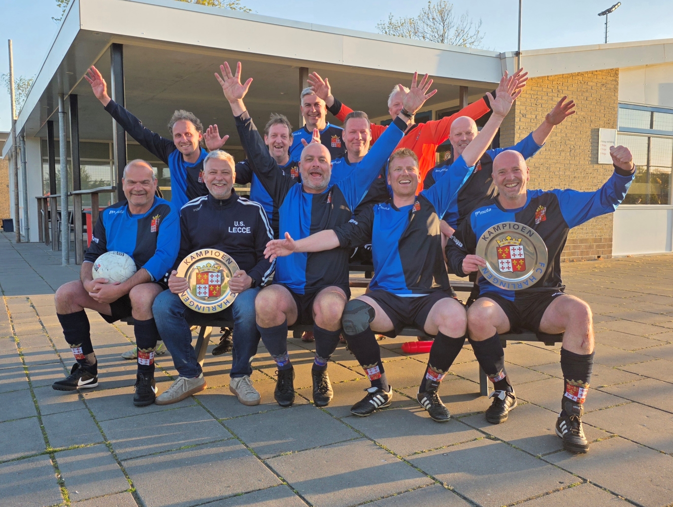 fc Harlingen 45  pakt tweede kampioenstitel