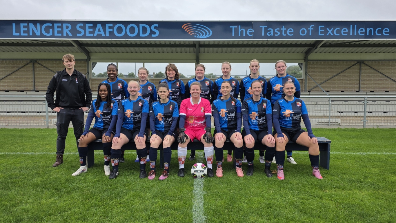 Fc Harlingen Vrouwen 1 klaar voor bekerkraker