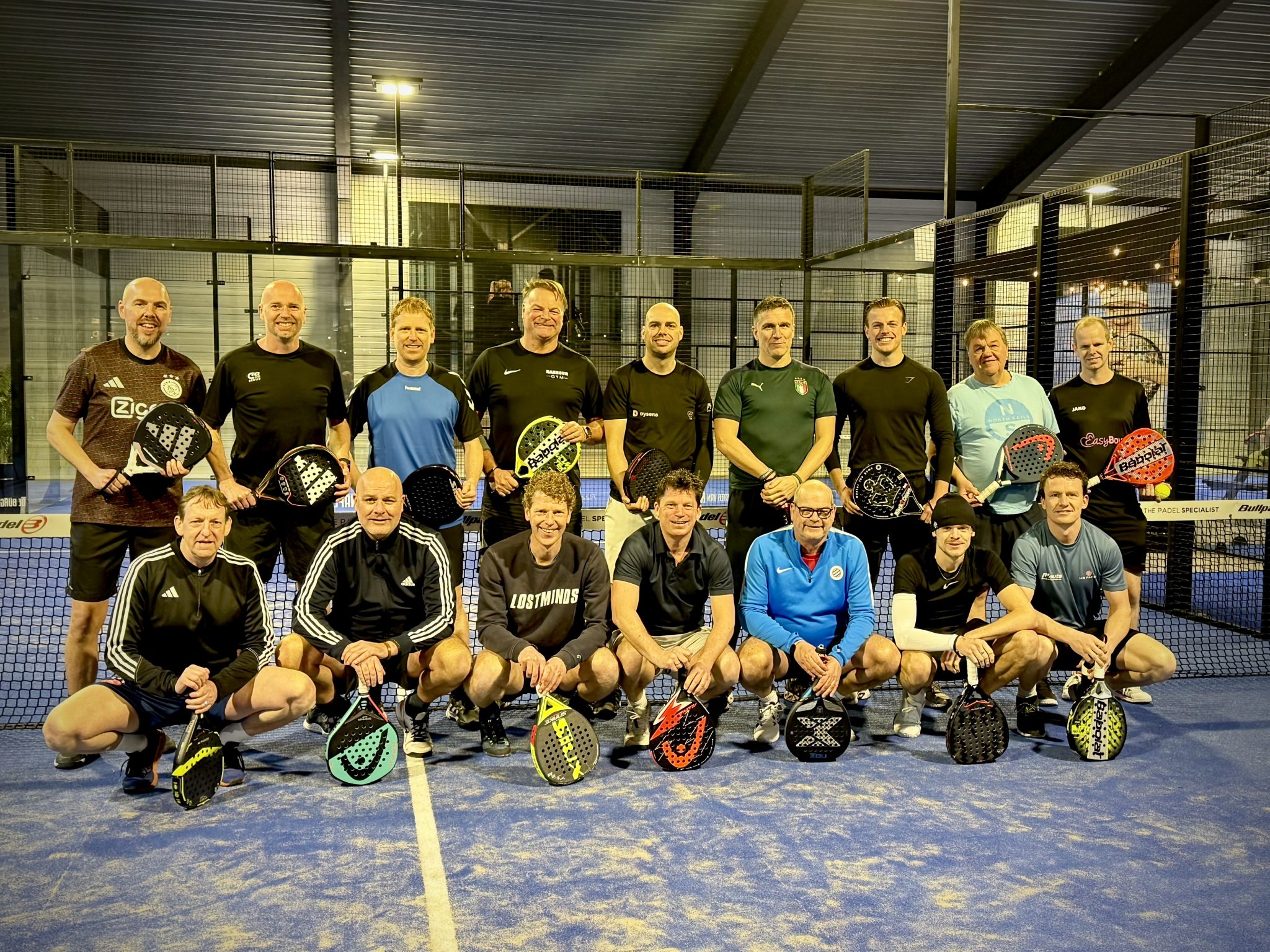 Sportief en gezellig fc Harlingen padeltoernooi